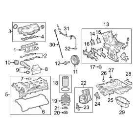 121510P010 TOYOTA OE Engine Oil Pan Gasket Tacoma