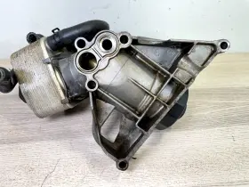 629102049 VAG Engine Oil Filter Housing Cooler Q7 Porsche #3