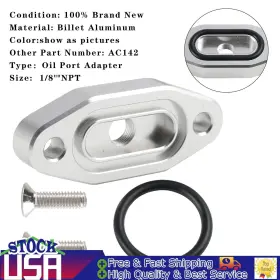 551608 VIPJQ Npt Oil Supply Gauge Port Adapter Ls Based LS1