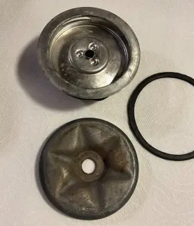 021115181 VOLKSWAGEN Oil Strainer Sump Plate Bus Vw Porsche #2