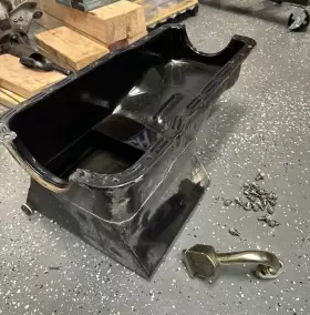 5036WND WEIAND Engine Oil Pan Dented