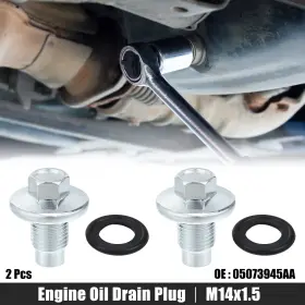 05073945AA X-AUTOHAUX Benz Steel Engine Oil Drain Plug Screw