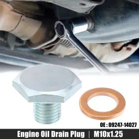 09247-14027 X-AUTOHAUX Engine Oil Drain Plug Screw Seal Ring