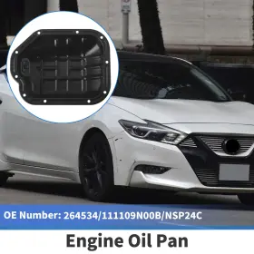 111109N00B X-AUTOHAUX Engine Oil Pan Alloy Nissan Maxima