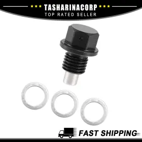 703820906650 X-AUTOHAUX Set Car Engine Oil Drain Plug M12