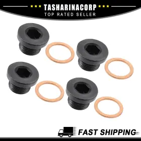 07-11-9-905-428 X-AUTOHAUX Steel Engine Oil Drain Plug Screw