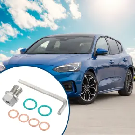 724117548728 X-AUTOHAUX Oil Drain Plug Pan Thread Repair Car