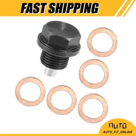 726215384017 X-AUTOHAUX Set Oil Drain Plug Magnetic Sump Nut
