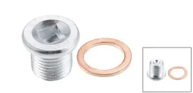 60-01-543-033 X-AUTOHAUX Steel Engine Oil Drain Plug Screw #2