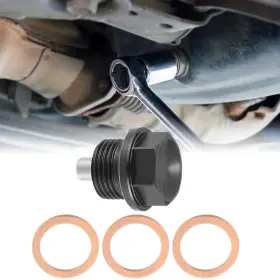 743151979367 X-AUTOHAUX Set Car Magnetic Oil Drain Plug Bolt