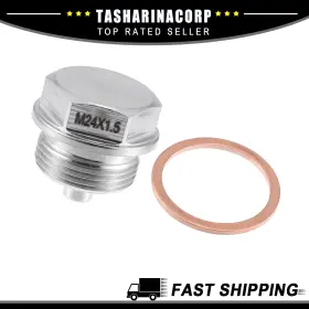 766549349177 X-AUTOHAUX Magnetic Oil Drain Plug Steel