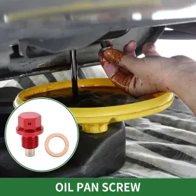 781954465625 X-AUTOHAUX Oil Pan Screw Alloy Drain Plug Sump