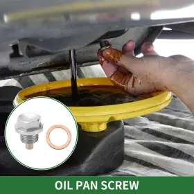 781954465854 X-AUTOHAUX Oil Pan Screw Alloy Plug Sump Drain