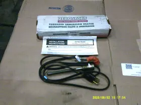 8602913 ZEROSTART Oil Pan Heater Thread M22