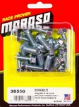 Moroso #38550 Oil Pan Bolts Set Grade 8 Steel Small Block Chevy / V8 Olds. Fixed Price $19.99.