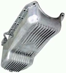 Bandit Engine Oil Pan 8444; Finned 4qt Polished Pass Side Dipstick For 86-up Sbc. Fixed Price $114.61.
