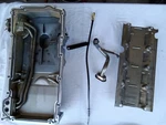 04-06 Pontiac Gto Complete Oil Pan Assembly Pick Up Tube Windage Tray Dip Stick. Fixed Price $599.00.