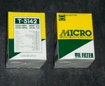 2 New Old Stock Nippon Micro T-3142 Oil Filters. Fixed Price $17.50.