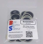 (25) M12 Metal Rubber Oil Drain Plug Gasket * Fits Gm Chevrolet Dorman 097-021. Fixed Price $11.49.