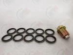 Magnetic Oil Drain Plug + Metal-rubber Gasket Washer Mr81 (set Of 10) For Volvo. Fixed Price $29.10.