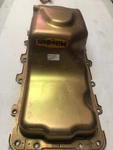 Milodon 30715 Oil Pan Steel Gold Iridited 5 Qt. Ford 4.6 5.4. Fixed Price $135.00.