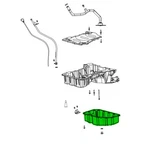 Mopar 68504392aa Engine Oil Pan Lower. Fixed Price $142.81.