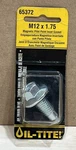 Dorman Oil-tite! 65372 Engine Oil Drain Plug M12x1.75 Magnetic Tip New Old Stock. Fixed Price $12.99.