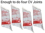 Cv Joint Grease For Vw Beetle Bus Ghia Thing - Oem Febi 4 Packets. Fixed Price $26.49.