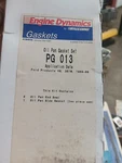Mccord Pg013 Engine Oil Pan Gasket Set Replaces Fel-pro Os 30214 C. Fixed Price $25.00.