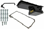 Weiand 5028wnd Fabricated Ls Drag Race Oil Pan Kit 7qt Black Steel -10 Fittings. Fixed Price $399.95.