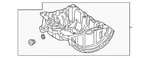 Genuine Mercedes-benz Oil Pan 139-010-94-03. Fixed Price $359.16.