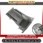 Engine Oil Pan For Chevrolet Colorado Gmc Canyon 2004-2012 Hummer 3.5l 3.7l 4wd. Fixed Price $136.99.