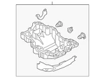 Genuine Ford Oil Pan Ft4z-6675-d. Fixed Price $156.60.