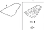 Genuine Nissan Transmission Oil Pan 31390-x270a. Fixed Price $107.72.