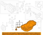 Mazda Oem 18-19 3,6,cx-5 Enginetransaxle Engine Parts-oil Pan Pyfb104axc. Fixed Price $198.34.