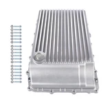 Transmission Oil Pan Aluminum Cooling For Ford F150 Mustang Explorer 2017-25. Fixed Price $261.66.