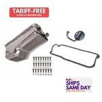 Weiand 6524fwnd, Kit 4qt Alm Finned Oil Pan Sbf 289/302 Polished Performance Par. Fixed Price $455.57.