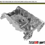 Center Oil Pan Wet Sump For Ford Edge Explorer Lincoln Mkx 2011-2012 3.5l 3.7l. Fixed Price $118.99.