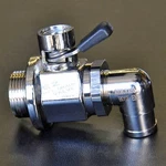 Ez Engine Oil Drain Valve Ez-203(1"-18 Unf) & L-shaped Hose End L-002 Combo Pack. Fixed Price $43.95.