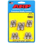 Arp 454-1801 Sb Ford Oil Pan Bolts, Flanged 12-point, Stainless, Polished, Kit. Fixed Price $49.62.