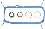 Fel-pro Os34500r Oil Pan Gasket 1-pc Silicone For Chevy Small Block. Fixed Price $54.56.