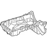 Genuine Mercedes-benz Oe Oil Pan 177-010-93-01. Fixed Price $434.25.