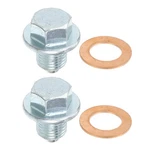 2pcs M12x1.25 Engine Oil Exhaust Screw Cap For Lexus Silver Tone. Fixed Price $10.80.