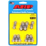 Arp Engine Oil Pan Bolt Set 434-1801; 12pt Polished Stainless, Sbc W/cork Gasket. Fixed Price $45.77.