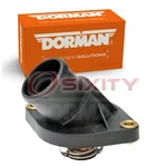 Dorman Coolant Thermostat Housing Assembly For 2006-2010 Jeep Commander 3.7l Aw. Fixed Price $30.55.