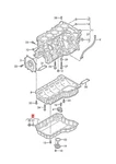 Genuine Audi Seat A3 S3 Rs3 Sportb. Lim. Oil Sump-lower Part 07k103602f. Fixed Price $438.80.