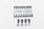 Small Block Ford Oil Pan Bolt Kit 289 302 351w Zinc Finish Sb 22 Pc. Fixed Price $16.97.