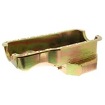Milodon 31600 Oil Pan Steel Gold Iridited 7 Qt. Ford. Fixed Price $529.95.