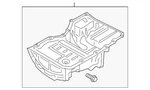 Genuine Ford Oil Pan Cm5z-6675-d. Fixed Price $94.72.