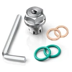 M12.1-1.75x15mm Oversize Piggyback Oil Drain Plug Self Tapping Thread Repair. Fixed Price $33.35.